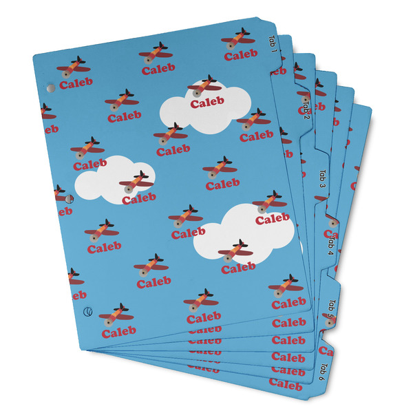Airplane Page Dividers - Set of 6 - Main/Front