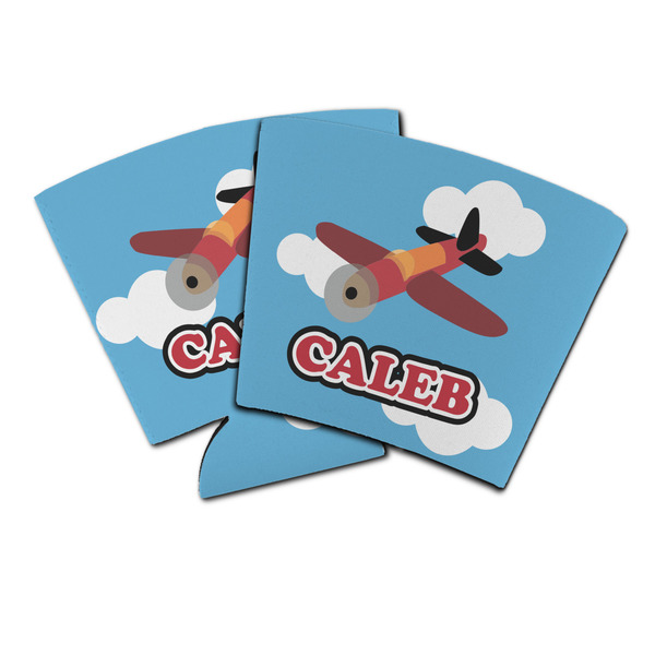 Custom Airplane Party Cup Sleeve (Personalized)