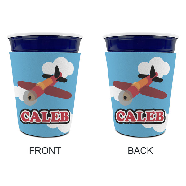 Airplane Party Cup Sleeves - without bottom - Approval