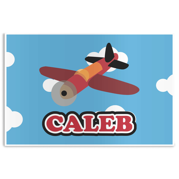 Custom Airplane Disposable Paper Placemats (Personalized)