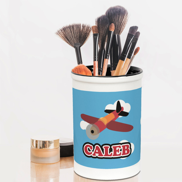 Airplane Pencil Holder - LIFESTYLE makeup