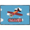 Airplane Personalized Door Mat - 36x24 (APPROVAL)