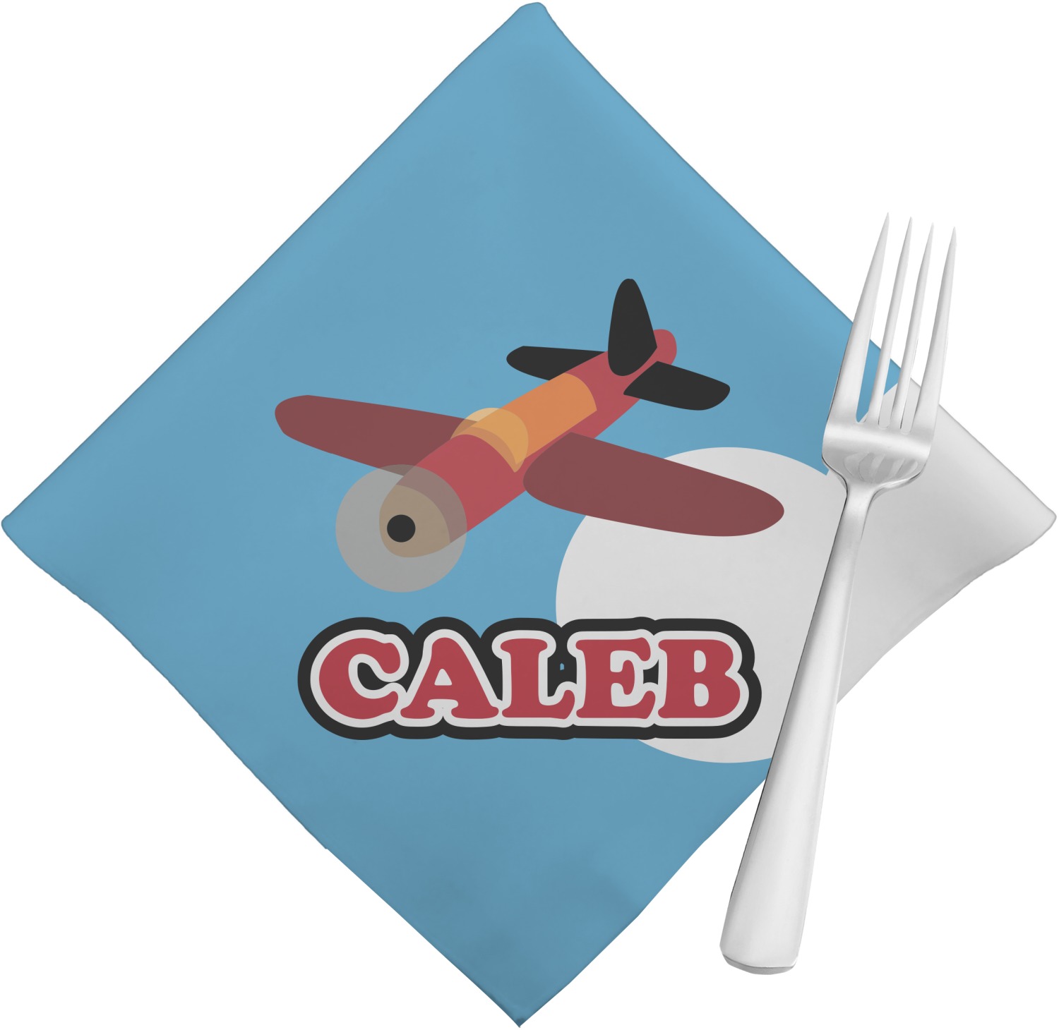 Airplane Cloth Napkins (Set of 4) (Personalized) YouCustomizeIt