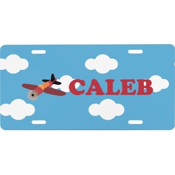Airplane Front License Plate (Personalized)