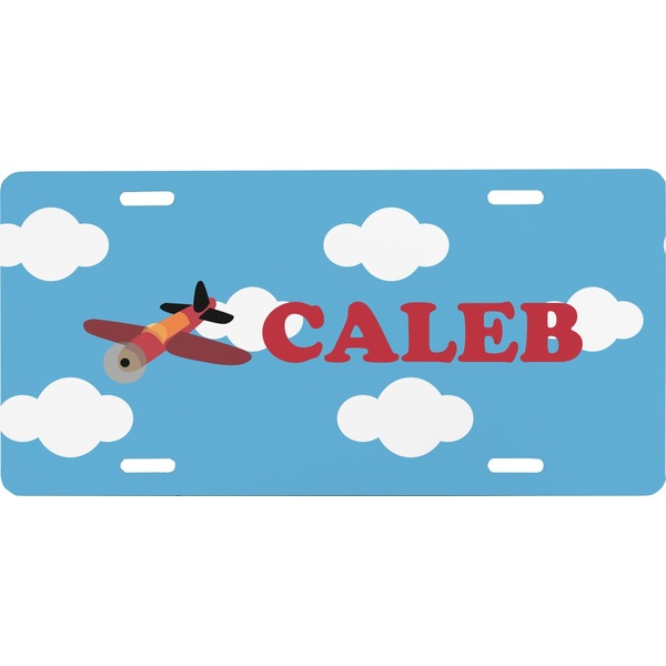 Custom Airplane Front License Plate (Personalized)