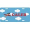 Airplane Personalized Novelty License Plate