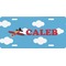 Airplane Front License Plate (Personalized)