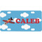 Airplane Personalized Novelty Mini License Plate
