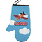 Airplane Personalized Oven Mitt - Left