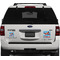 Airplane Personalized Square Car Magnets on Ford Explorer