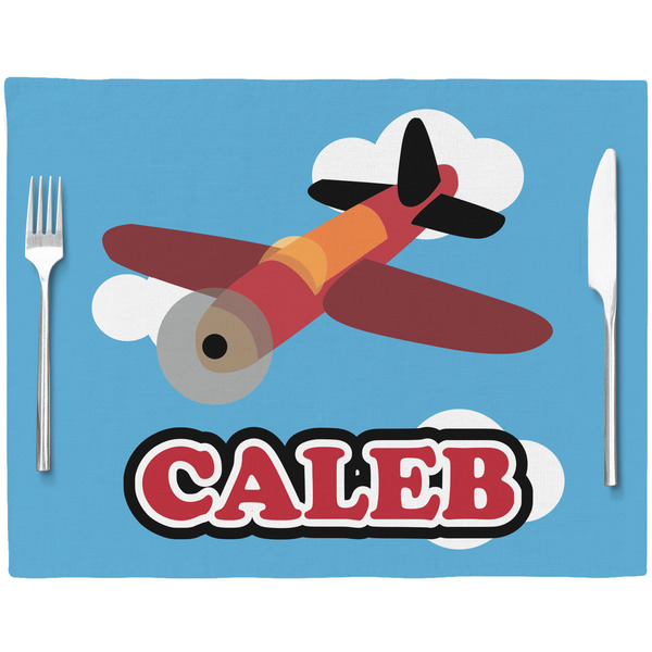 Airplane Placemat with Props