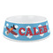 Airplane Plastic Dog Bowl - Medium (Personalized)