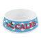 Airplane Plastic Dog Bowl - Small (Personalized)