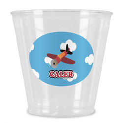 Airplane Plastic Shot Glass (Personalized)