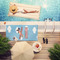 Airplane Pool Towel Lifestyle