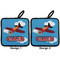 Airplane Pot Holders - Set of 2 APPROVAL