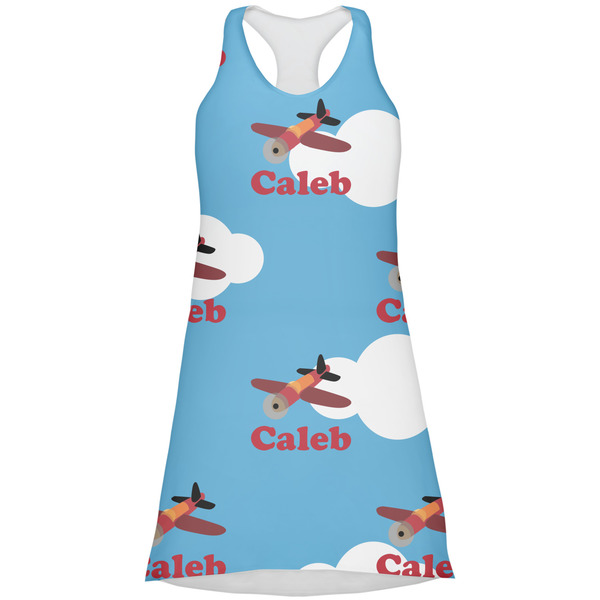 Custom Airplane Racerback Dress (Personalized)