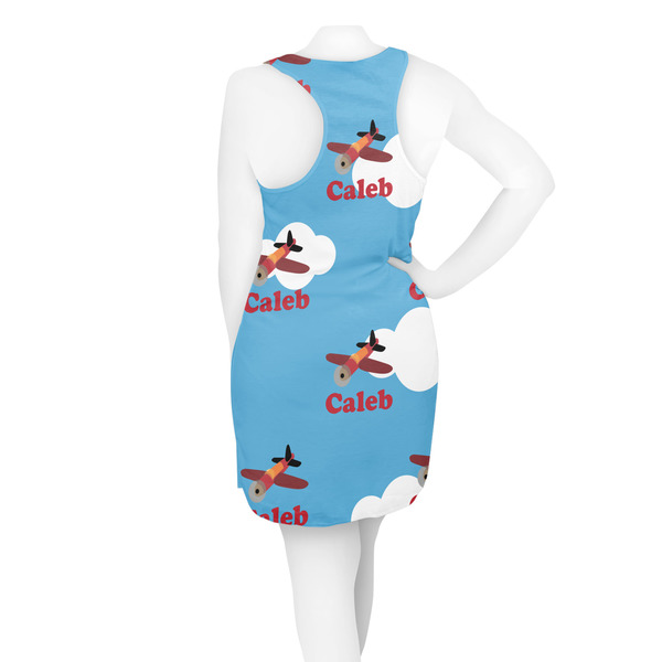 Airplane Racerback Dress - On Model - Back