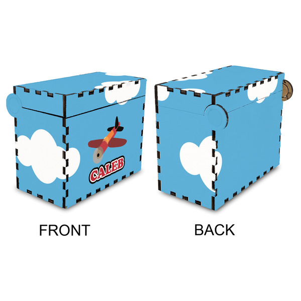 Airplane Recipe Box - Full Color - Approval