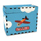 Airplane Recipe Box - Full Color - Front/Main