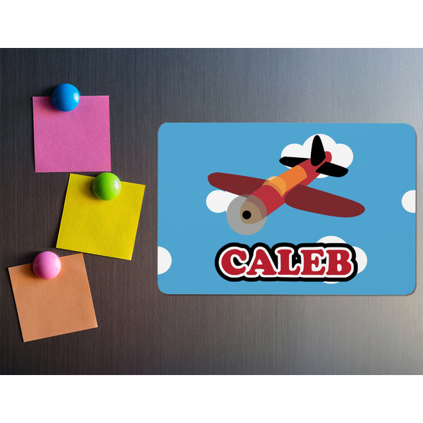 Airplane Rectangular Fridge Magnet - LIFESTYLE