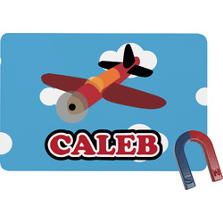 Airplane Rectangular Fridge Magnet (Personalized)