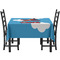 Airplane Rectangular Tablecloths - Side View