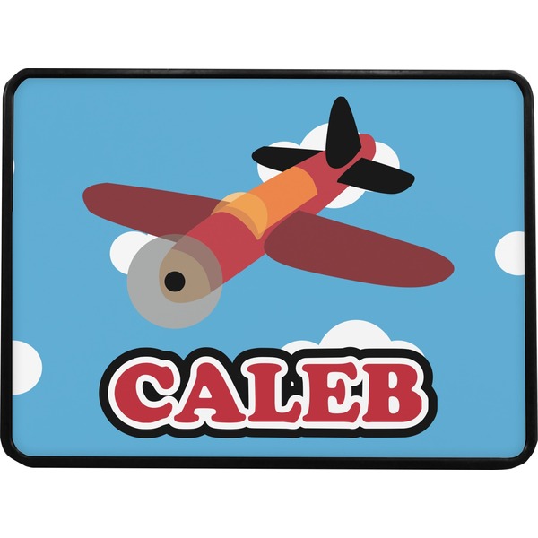 Airplane Rectangular Trailer Hitch Cover (Personalized)