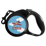 Airplane Retractable Dog Leash - Large (Personalized)