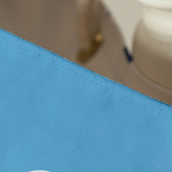 Airplane Large Rope Tote - Close Up View