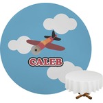 Airplane Round Tablecloth (Personalized)