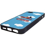 Airplane Rubber iPhone 5/5S Phone Case (Personalized)