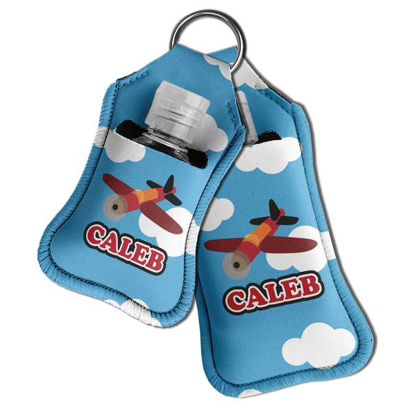 Airplane Sanitizer Holder Keychain - Both in Case (PARENT)