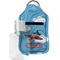 Airplane Sanitizer Holder Keychain - Small with Case
