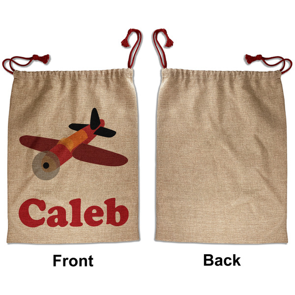 Airplane Santa Bag - Approval - Front