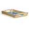 Airplane Serving Tray Wood Small - Corner