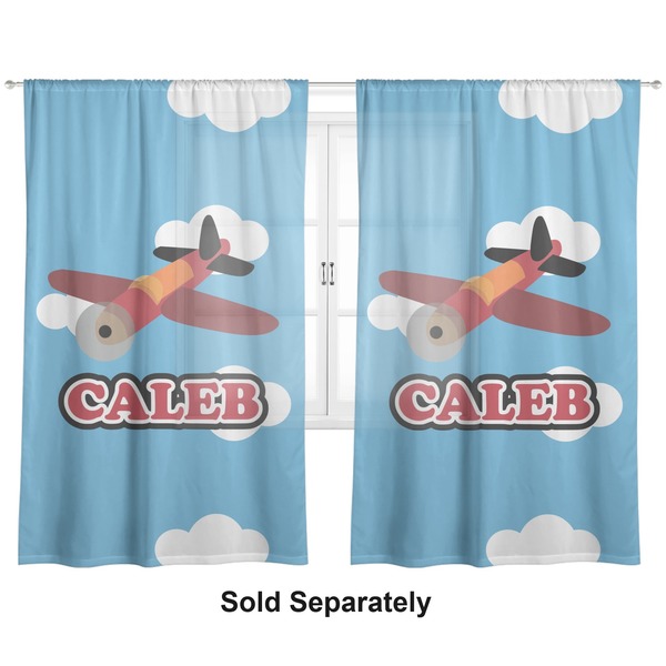 Airplane Sheer Curtains