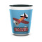 Airplane Shot Glass - Two Tone - FRONT