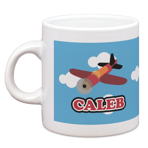 Custom Airplane Espresso Cup (Personalized)
