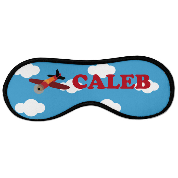 Custom Airplane Sleeping Eye Masks - Large (Personalized)