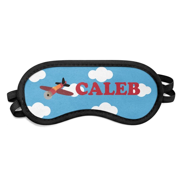 Custom Airplane Sleeping Eye Mask - Small (Personalized)