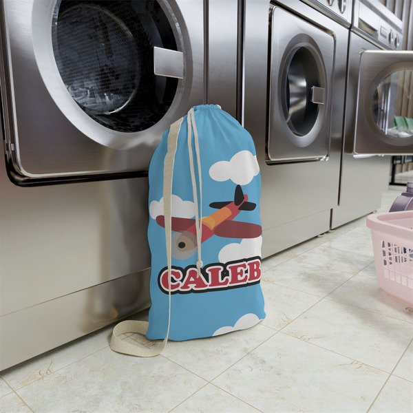 Airplane Small Landry Bag - In Context