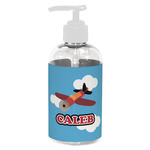 Airplane Plastic Soap / Lotion Dispenser (8 oz - Small - White) (Personalized)