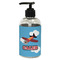 Airplane Plastic Soap / Lotion Dispenser (8 oz - Small - Black) (Personalized)