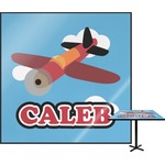 Airplane Square Table Top - 30" (Personalized)
