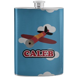 Airplane Stainless Steel Flask (Personalized)
