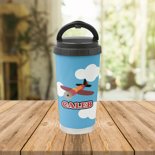Airplane Stainless Steel Travel Cup Lifestyle