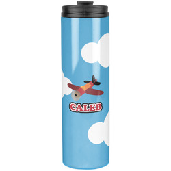 Airplane Stainless Steel Skinny Tumbler - 20 oz (Personalized)