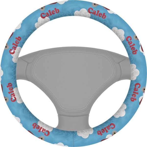 Custom Airplane Steering Wheel Cover (Personalized)