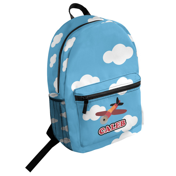 Custom Airplane Student Backpack (Personalized)